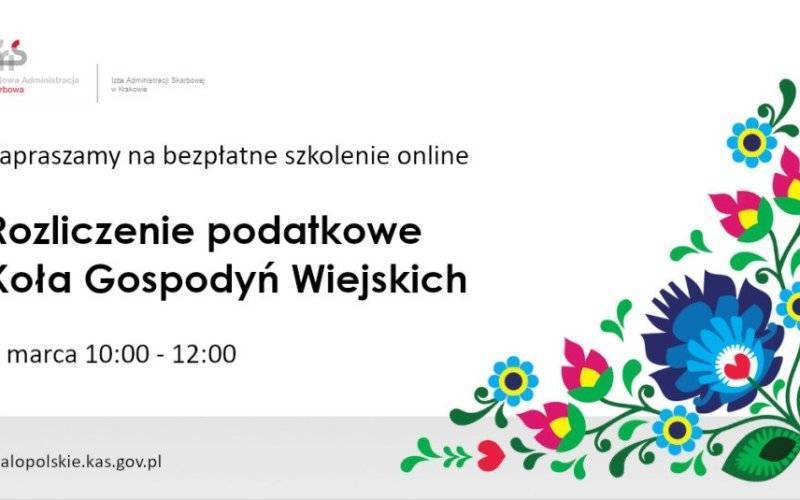 Powiedzą jak rozliczyć Koło Gospodyń Wiejskich
