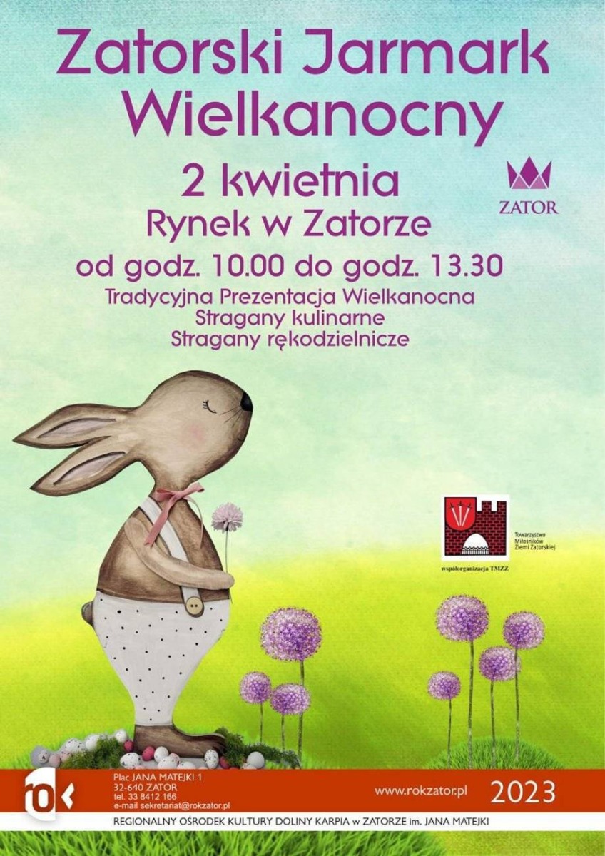 W niedzielę wielkanocny jarmark w Zatorze