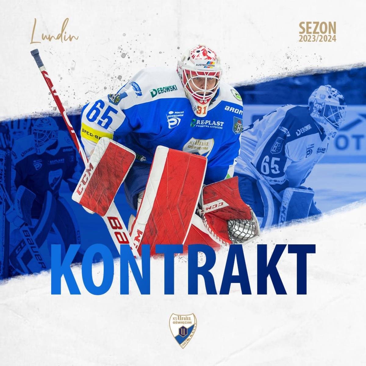 Linus Lundin przedłużył kontrakt