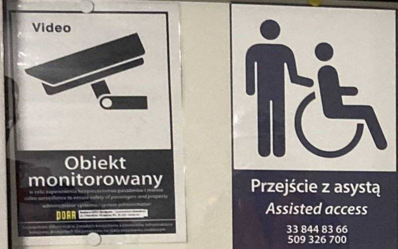 Wykonawca remontu stacji zadbał o niepełnosprawnych