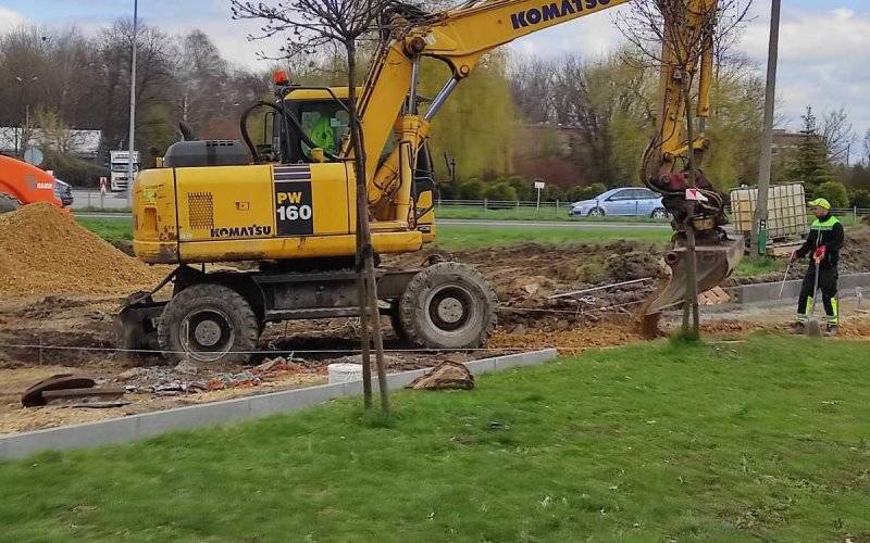 Modernizacja terenu przy hotelu Olimpijskim