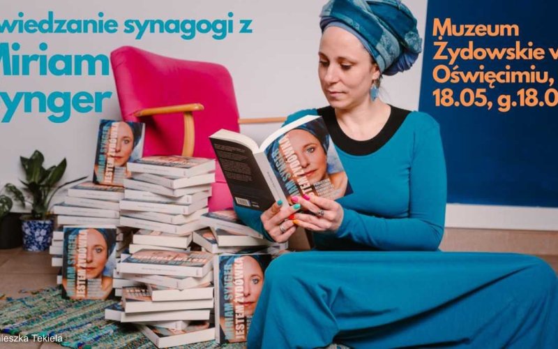 Żydowska pisarka oprowadzi po synagodze
