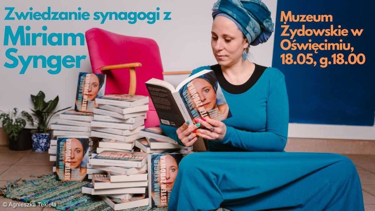 Żydowska pisarka oprowadzi po synagodze