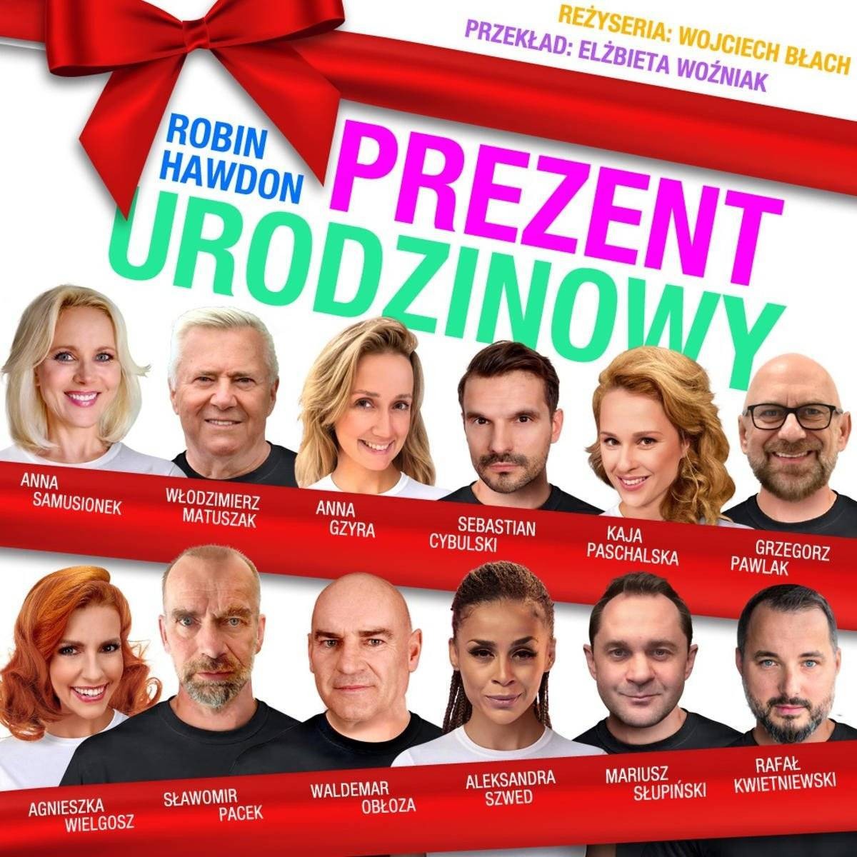 Spektakl „Prezent urodzinowy” na kęckiej scenie
