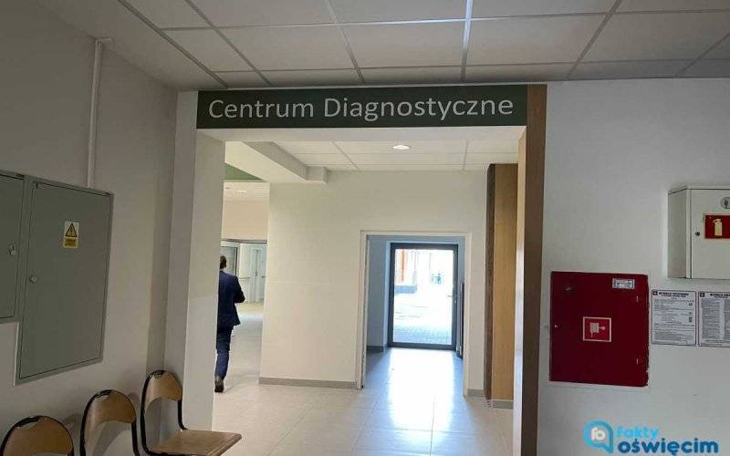 Szpitalny punkt pobrań w centrum diagnostycznym