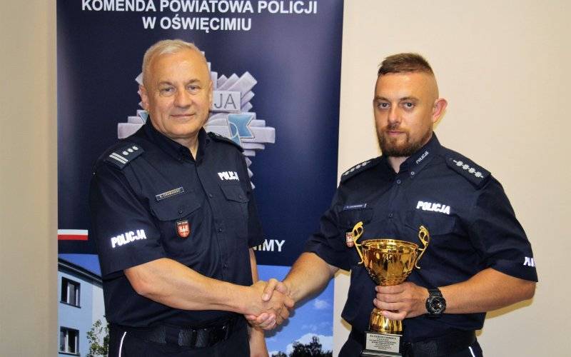 Najlepszy szef dzielnicowych w Małopolsce jest z Oświęcimia