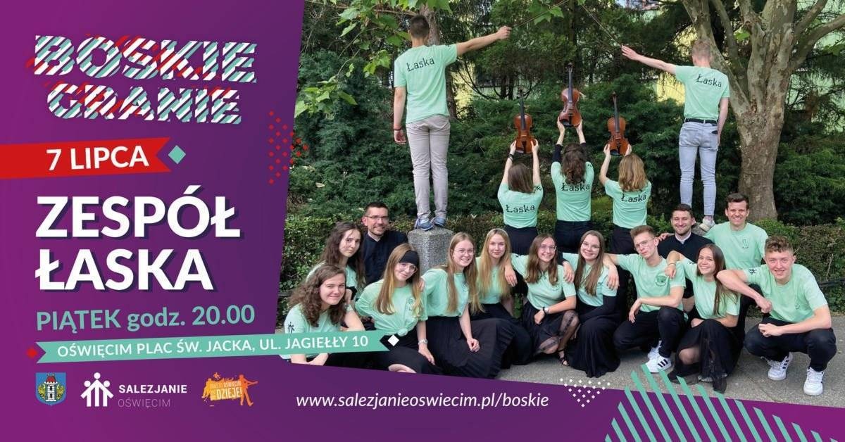 Boskie Granie, na scenie zespół Łaska