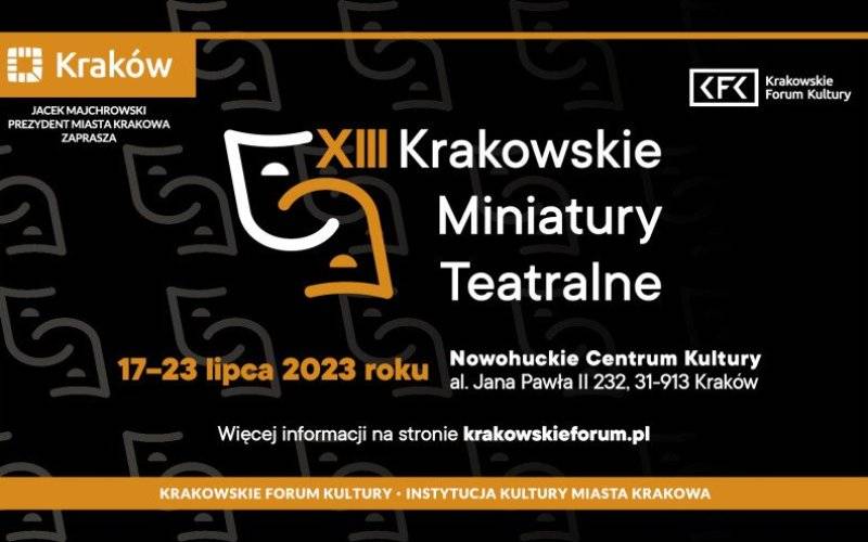 Krakowskie Miniatury Teatralne z eFO. Mamy dla Was bilety