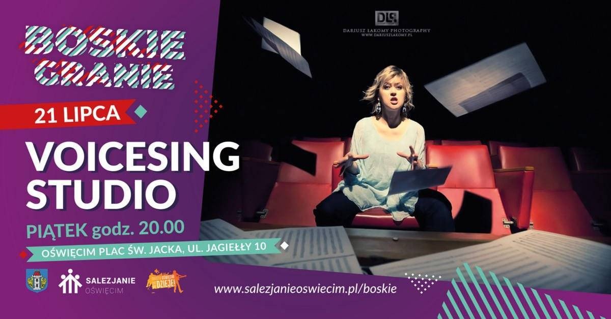 Boskie Granie, na scenie studio wokalne Voicesing