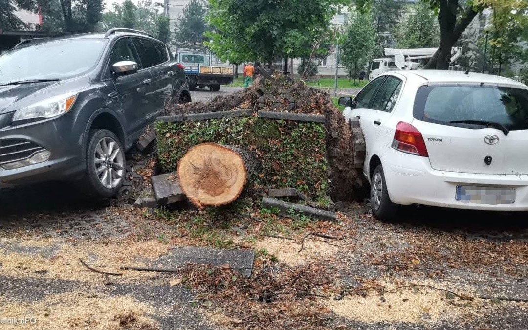 Oświęcim usuwa skutki nawałnicy