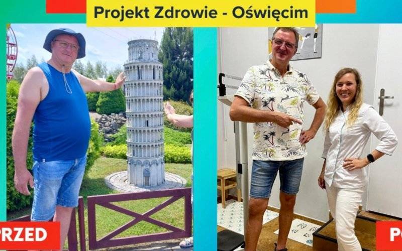 Pan Arek schudł z pomocą Projekt Zdrowie
