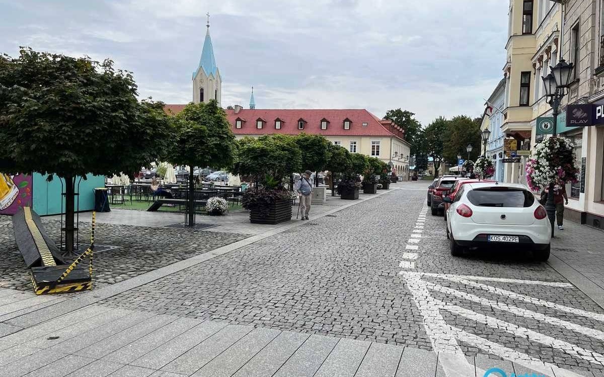 W weekend utrudnienia na Rynku Głównym w Oświęcimiu