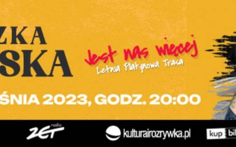 Trasa koncertowa Agnieszki Chylińskiej „Jest nas więcej” – koncert w Płocku