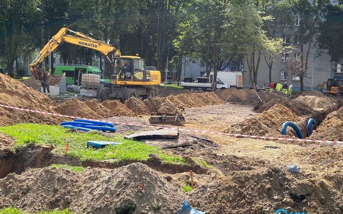 Nowy parking na ulicy Kopernika w Oświęcimiu – FOTO