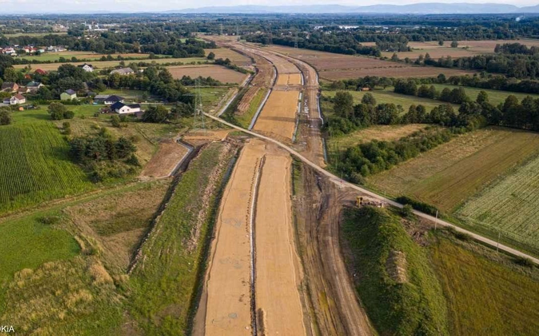 Zamknięta część ulicy Pławianka w Pławach