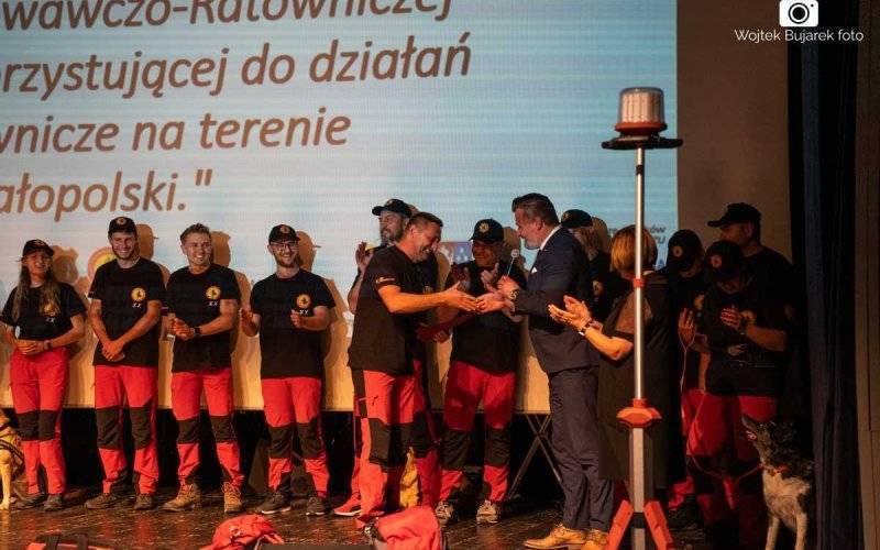 Dwadzieścia lat Grupy Poszukiwawczo-Ratowniczej w Kętach