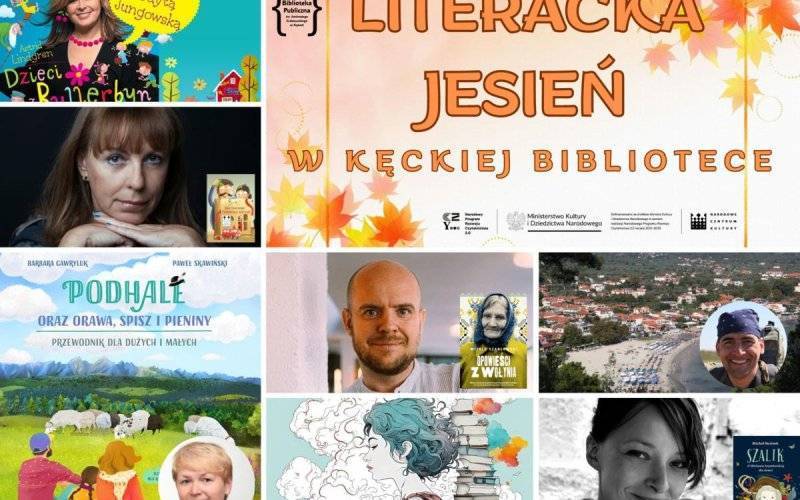 Harmonogram wydarzeń w bibliotece w Kętach