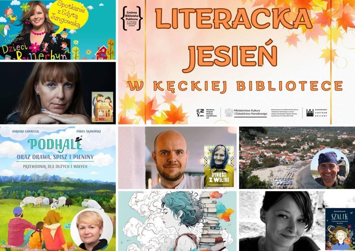 Harmonogram wydarzeń w bibliotece w Kętach