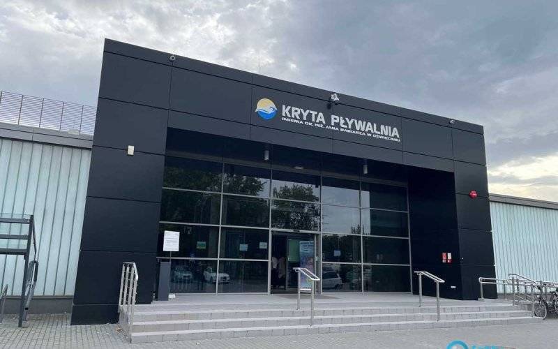 Basen nieczynny z powodu awarii