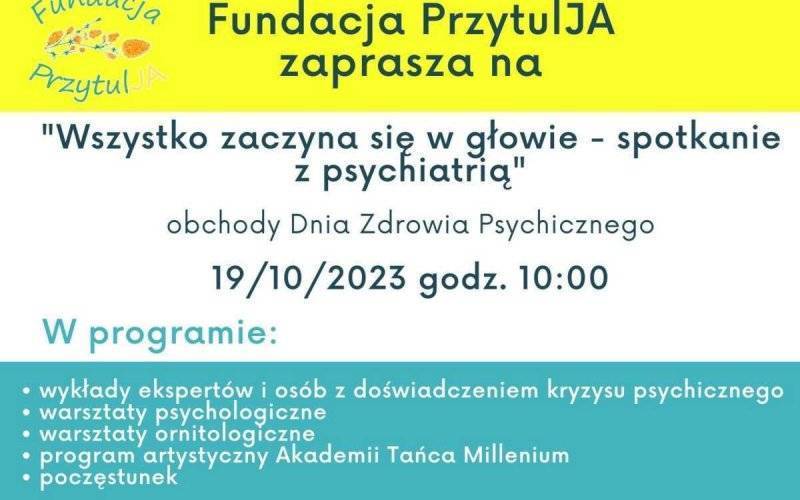 Wszystko zaczyna się w głowie – spotkanie z psychiatrią