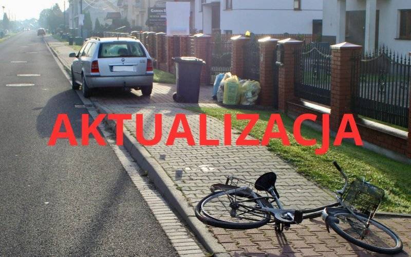 Potrącona w poniedziałek rowerzystka nie żyje