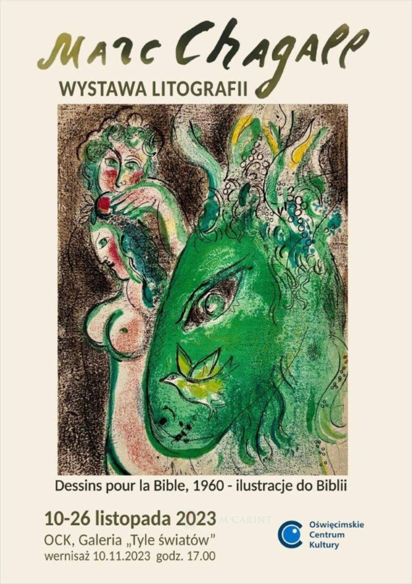 Biblia II – wystawa litografii Marca Chagalla