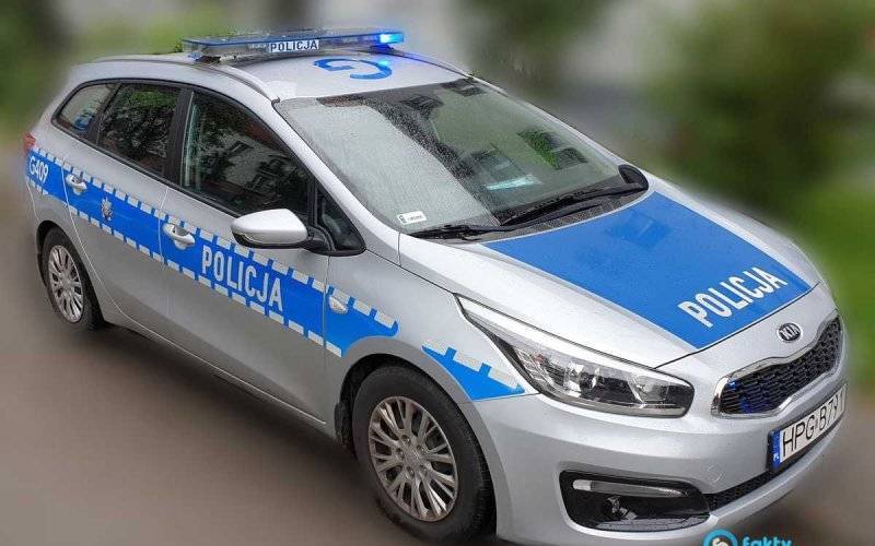 Upojony alkoholem leżał na jezdni. Tym razem nie doszło do tragedii