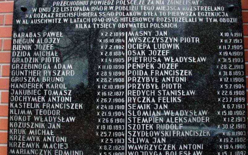 83 lata od egzekucji 40 Polaków w żwirowni przy obozie Auschwitz