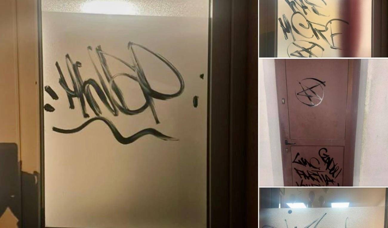 Wandal zniszczył budynek druhów – FOTO