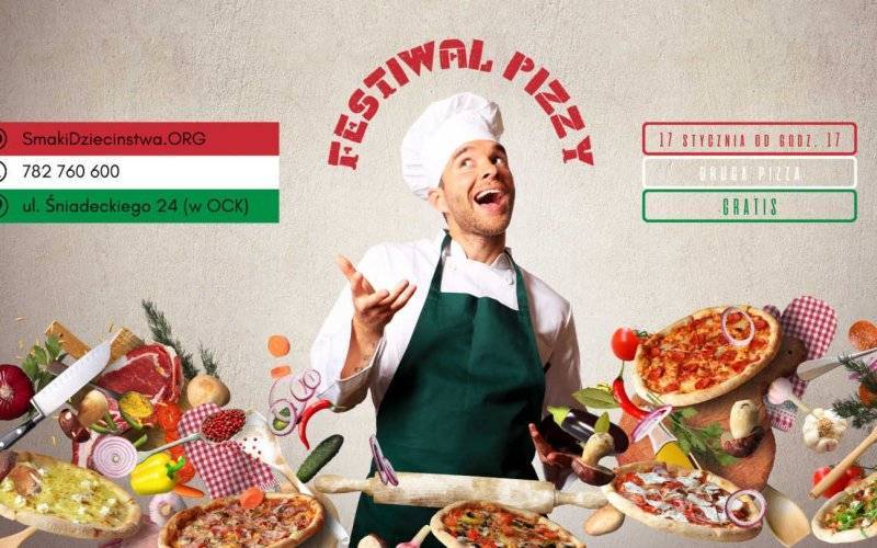 Festiwal Pizzy drugi raz w Oświęcimiu. Druga pizza gratis