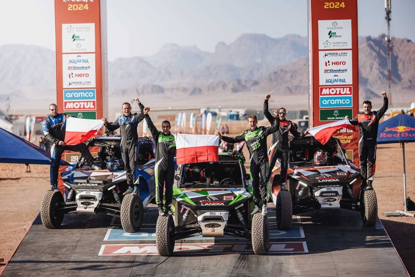 Załogi Energylandia Rally Team triumfują na prologu rajdu Dakar – FILMY