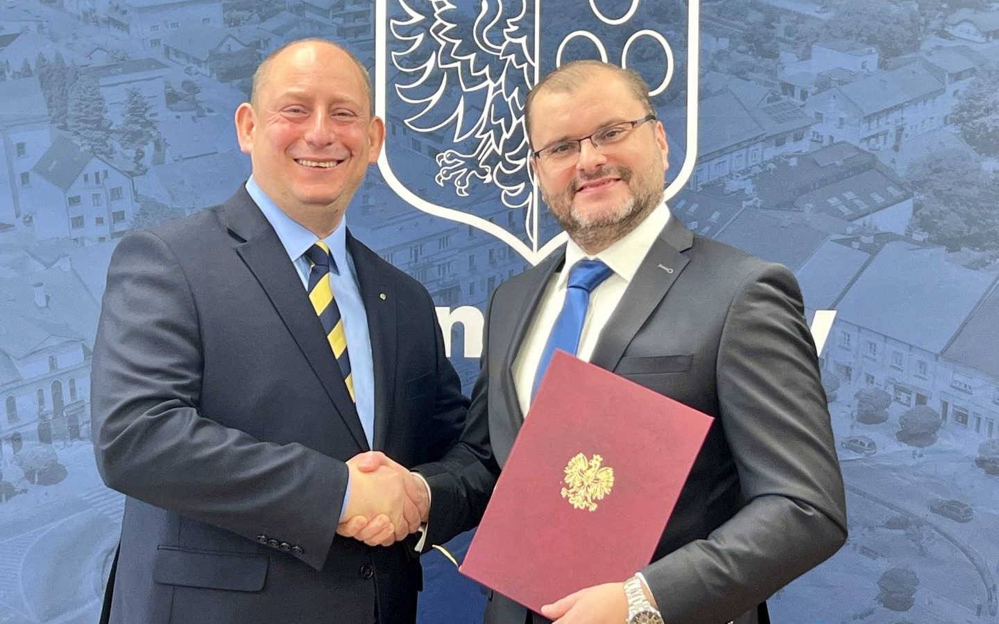 Marcin Śliwa pełni funkcję burmistrza gminy Kęty – FILM, FOTO