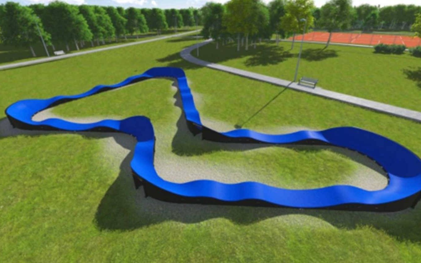 Tor pumptrack w Gorzowie gotowy do użytku – FOTO