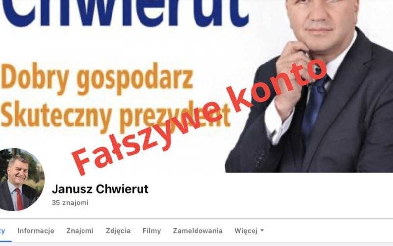 Uważaj na fałszywe konto prezydenta Oświęcimia