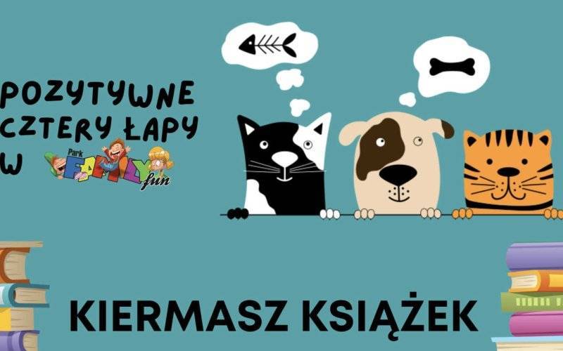 Książki za karmę: Kiermasz z sercem dla zwierzaków