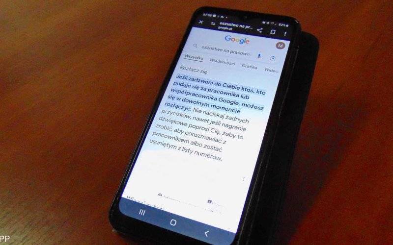 Oszustwo na „wizytówkę Google” i czujny przedsiębiorca