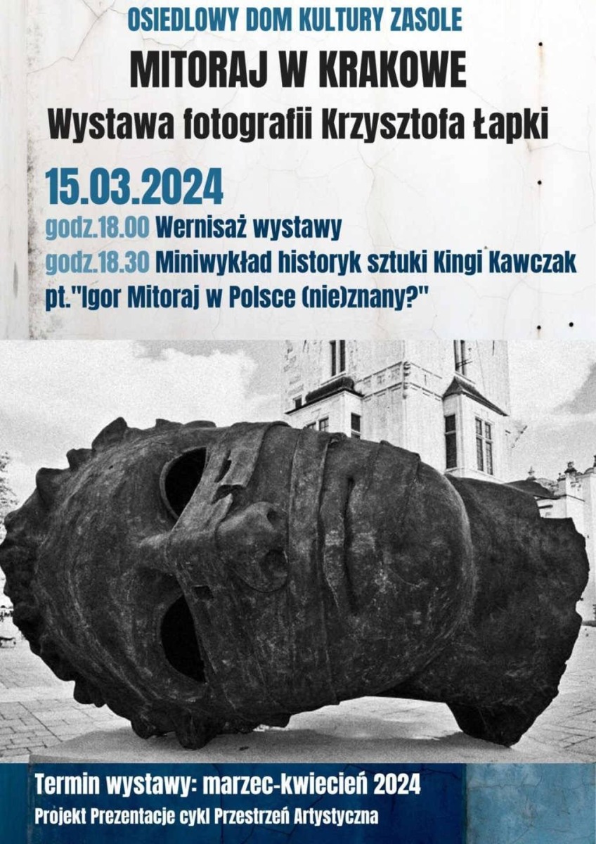 Mitoraj w Krakowie – wystawa fotografii Krzysztofa Łapki