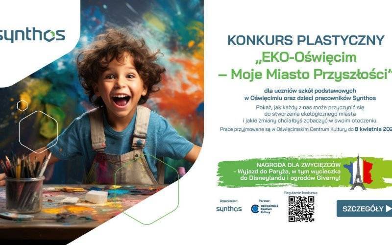 Eko-Oświęcim. Moje Miasto Przyszłości. Konkurs plastyczny Synthos