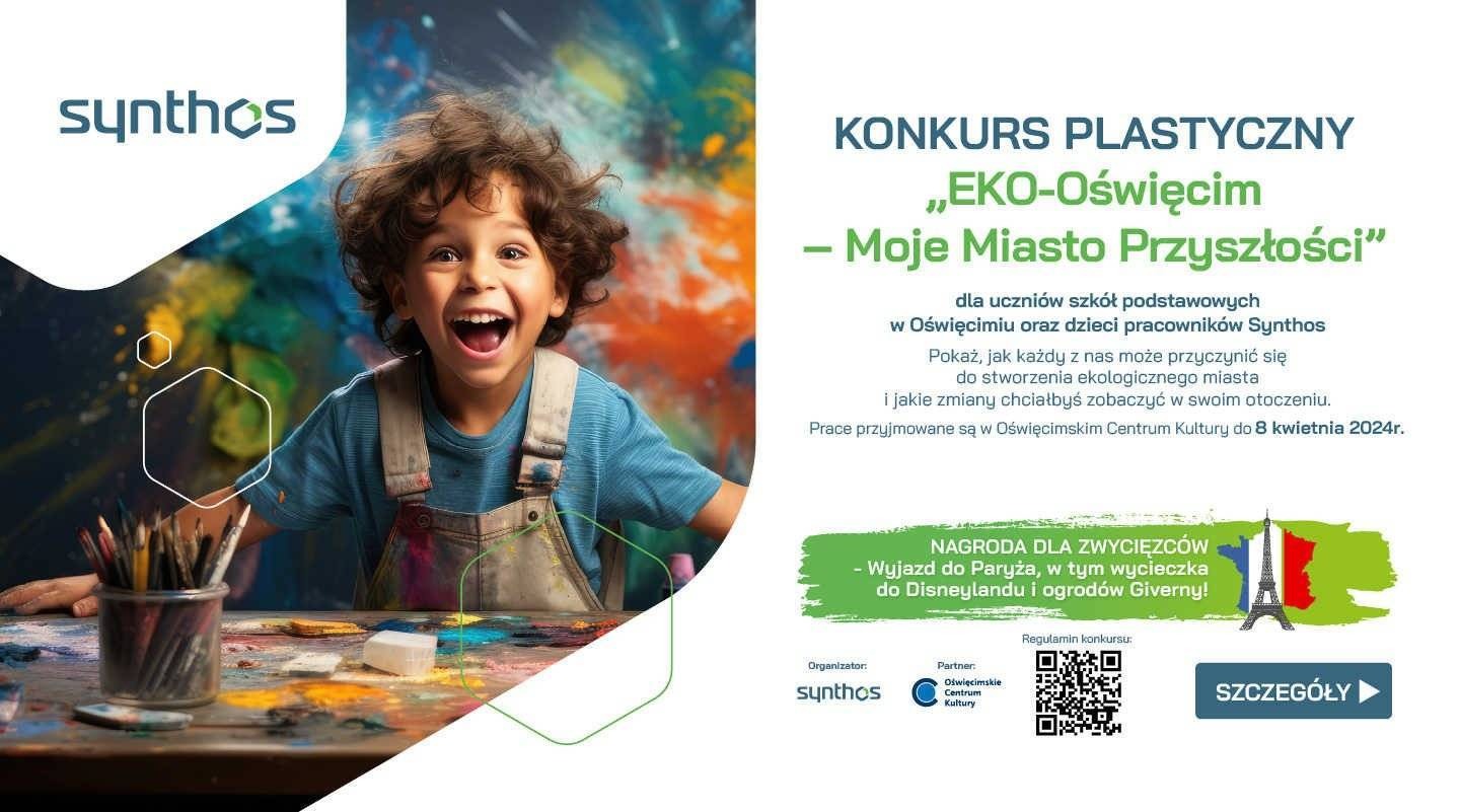 Eko-Oświęcim. Moje Miasto Przyszłości. Konkurs plastyczny Synthos