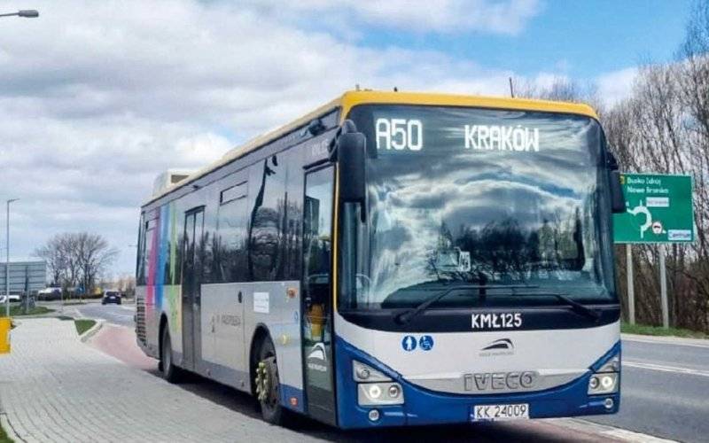 Nowa linia autobusowa Kęty – Kraków