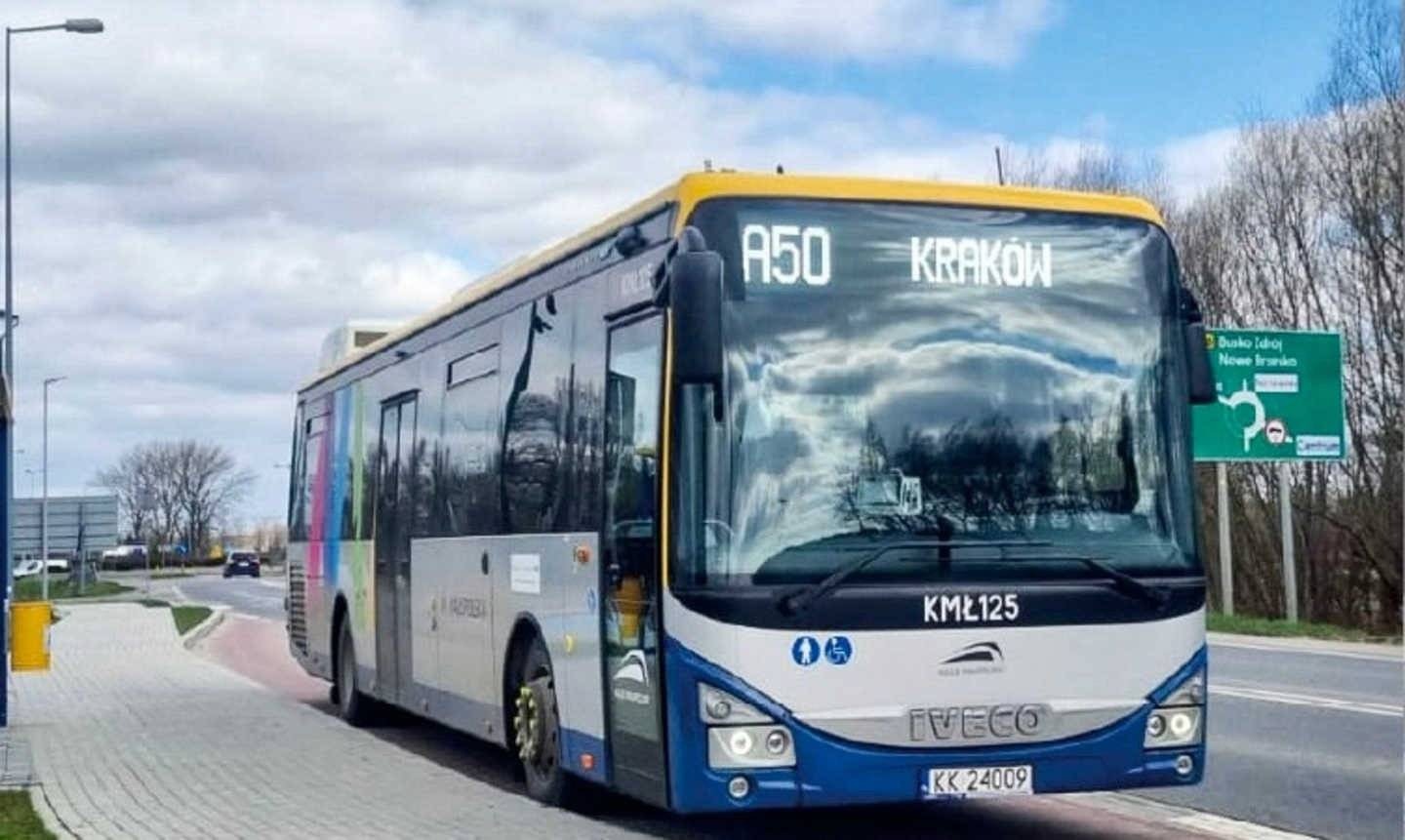 Nowa linia autobusowa Kęty – Kraków
