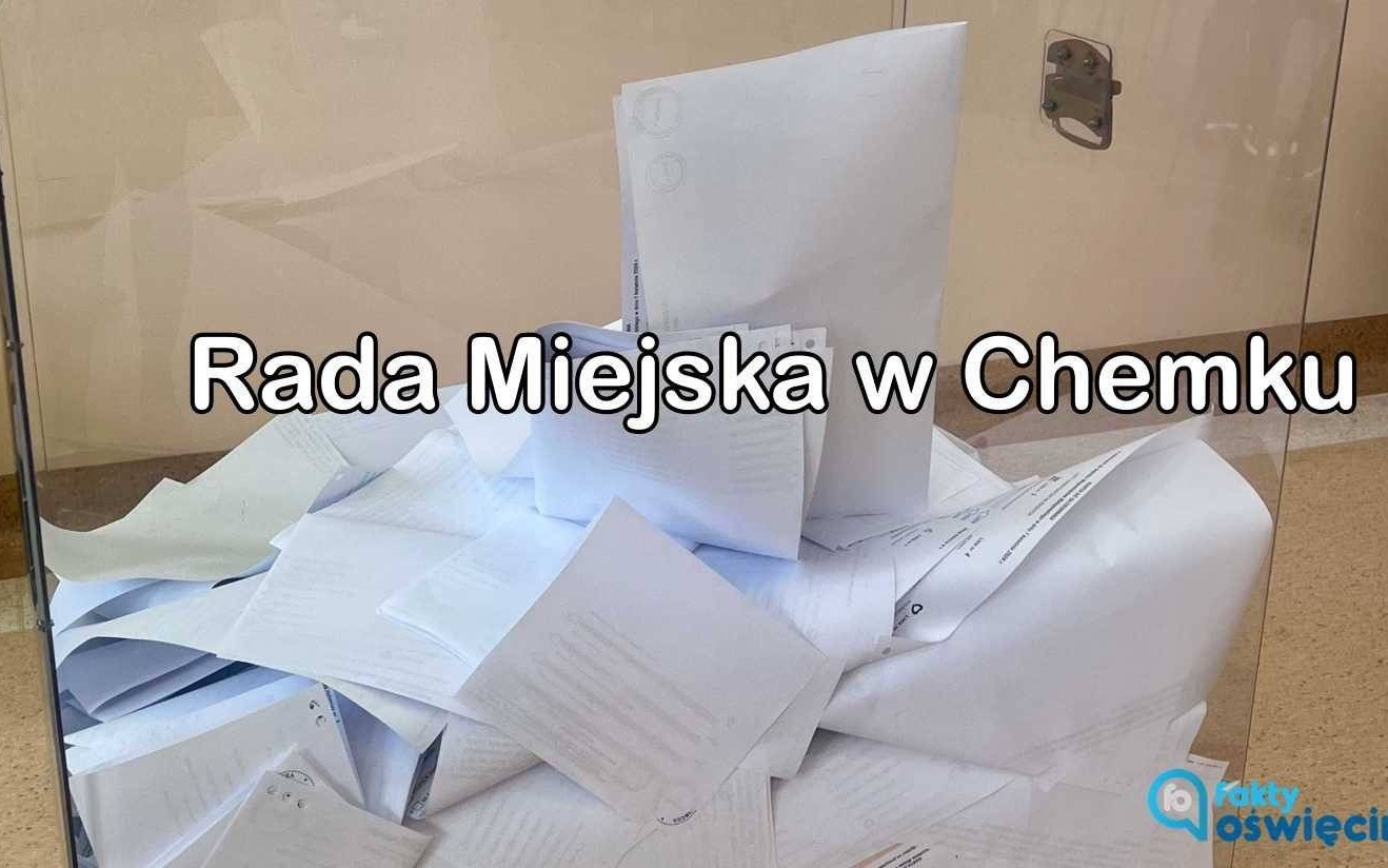 Rada Miejska w Chełmku – WYNIKI WYBORÓW 2024