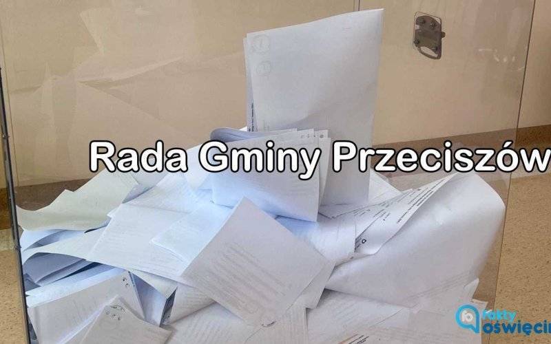 Rada Gminy Przeciszów. WYNIKI WYBORÓW 2024