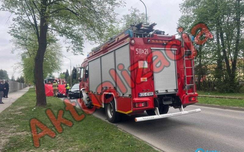 Motocyklista musiał trafić do szpitala w Krakowie – AKTUALIZACJA