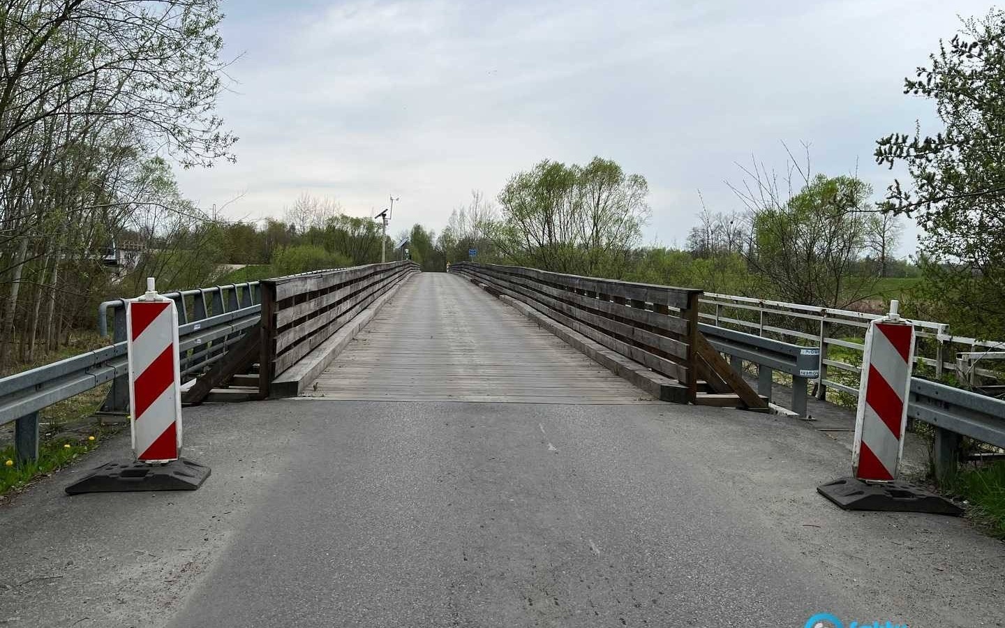 Most z Harmęż do Woli zamknięty przez trzy dni