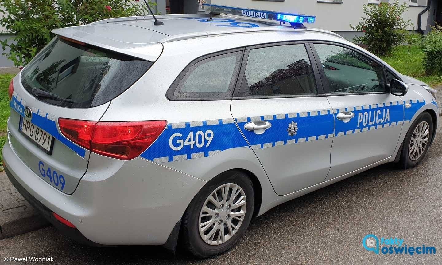 Kierowca po narkotykach, pasażer poszukiwany