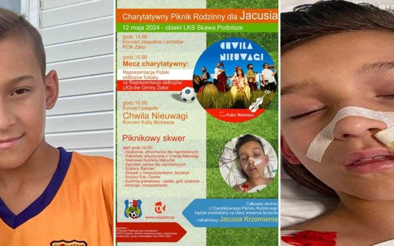 Ogromne serca dla Jacusia: Charytatywny piknik rodzinny w Podolszu