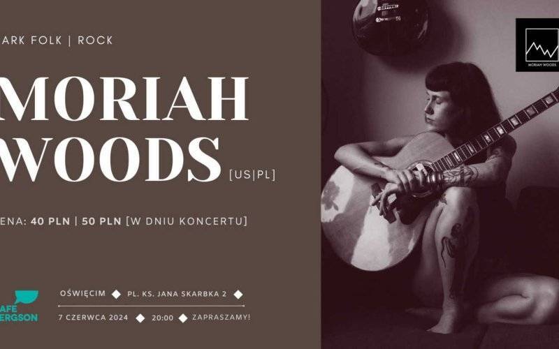 Zanurz się w świat dark folk. Moriah Woods na scenie Café Bergson