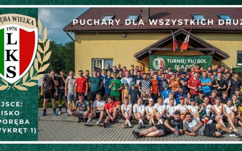 Wielki futbol w Porębie Wielkiej z Faktami Oświęcim 