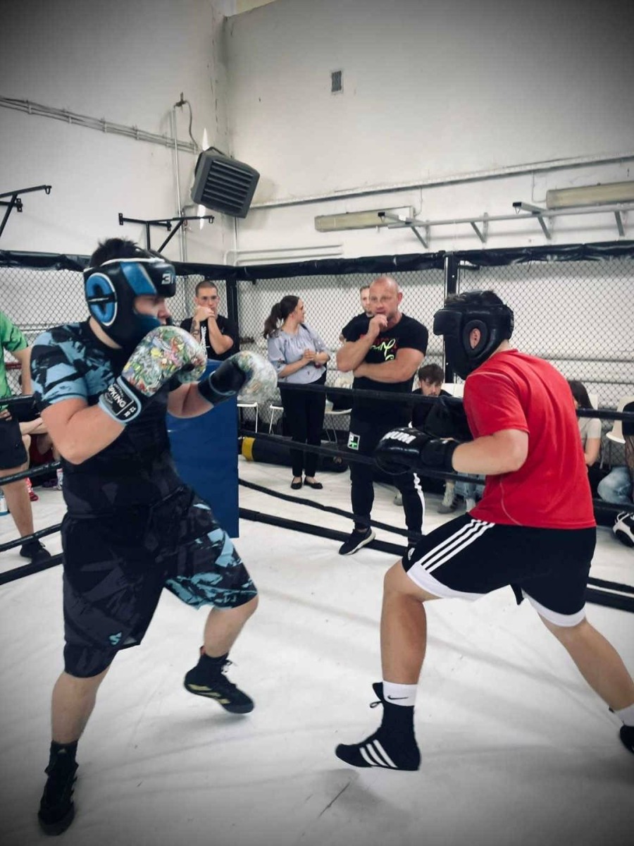 Kawał dobrego boksu podczas oświęcimskiej Fangi – FOTO